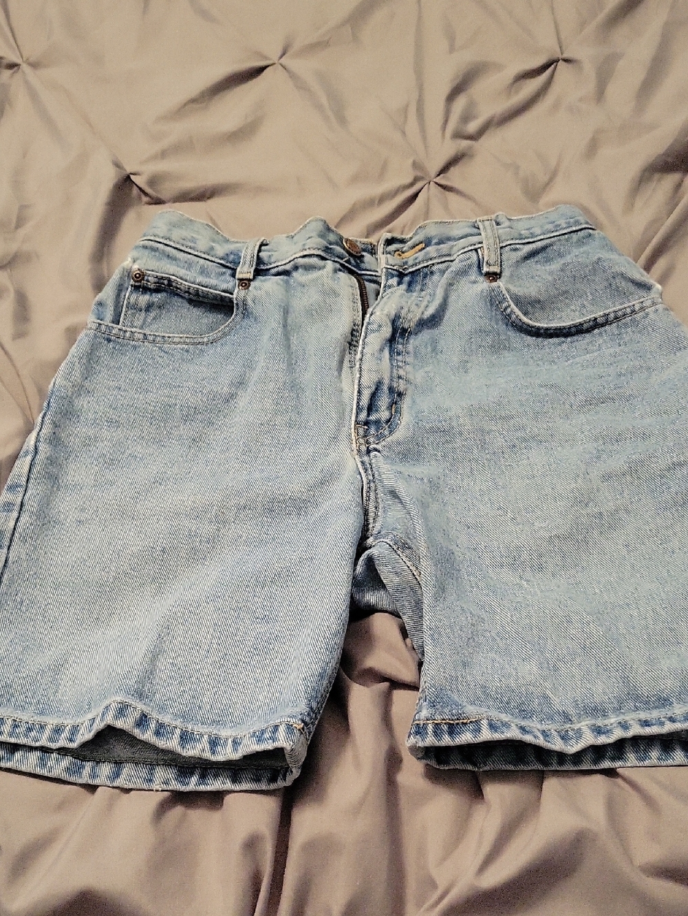 St. John's Bay Light Blue Denim Women’s Shorts